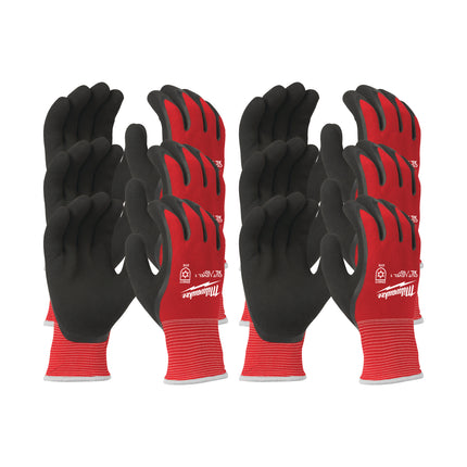 Milwaukee Pack Winter Cut A Gloves (- 11/XXL - 12pc), of 12, Impact Rated