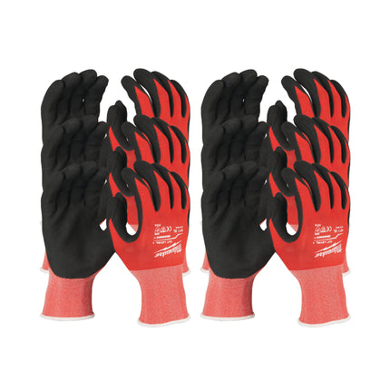 Milwaukee Pack Cut A Gloves (- 11/XXL - 12pc), of 12, Impact Rated