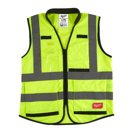 Milwaukee Premium High-Visibility Vest Yellow (- S/M), High Visibility