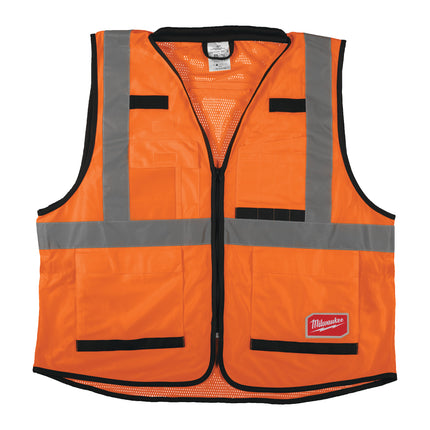 Milwaukee Premium High-Visibility Vest Yellow (- 2XL/3XL), High Visibility