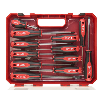 Milwaukee Screwdriver (Tri-lobe S/Driver Stubby set - 2pc), Pack of 2, Magnetic