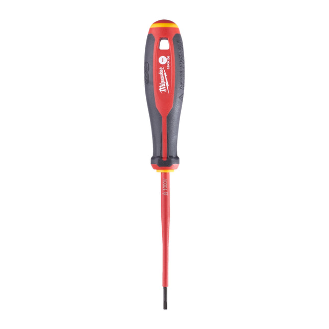 Milwaukee Screwdriver (Tri-Lobe VDE - Slotted 0.6 x 3.5 x 100), Trade Rated