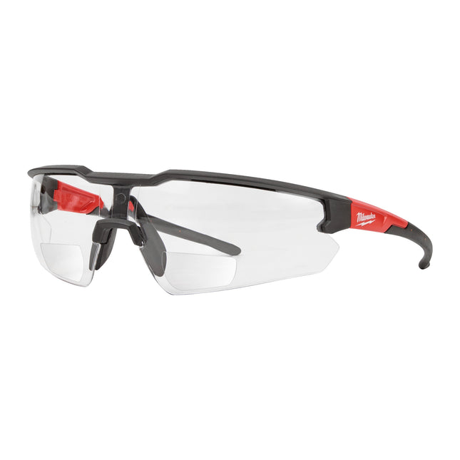 Milwaukee Clear Safety Glasses (+2) (+2.0 - 1pc), Trade Rated