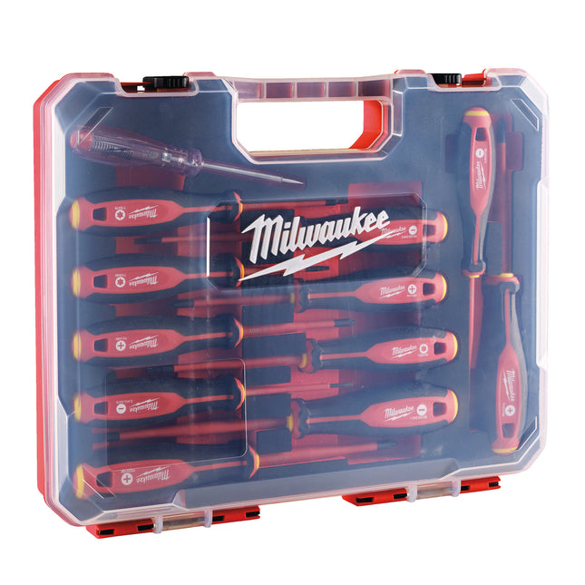 Milwaukee Screwdriver (Tri-Lobe VDE PH SET - 7pc), Pack of 7, Trade Rated