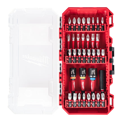 Milwaukee Bit Set (SHOCKWAVE Impact Duty 40 pc), Pack of 40