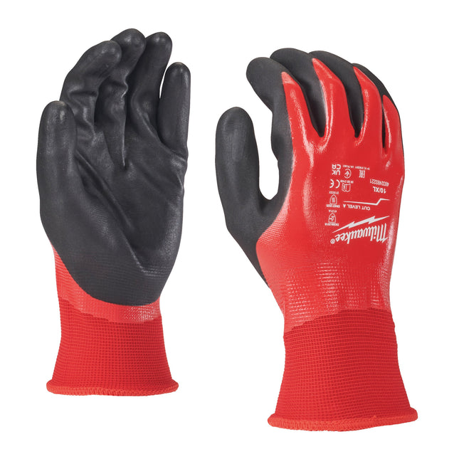 Milwaukee Fully Dip Cut A Gloves (- 7/S), Hang Card