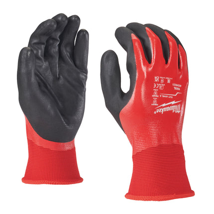 Milwaukee Pack Fully Dip Cut A Gloves (- 9/L), of 12, Impact Rated
