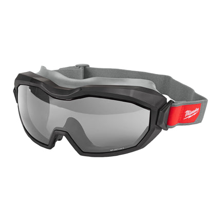 Milwaukee High-Profile Goggles Vented Clear (Goggle), Impact Rated