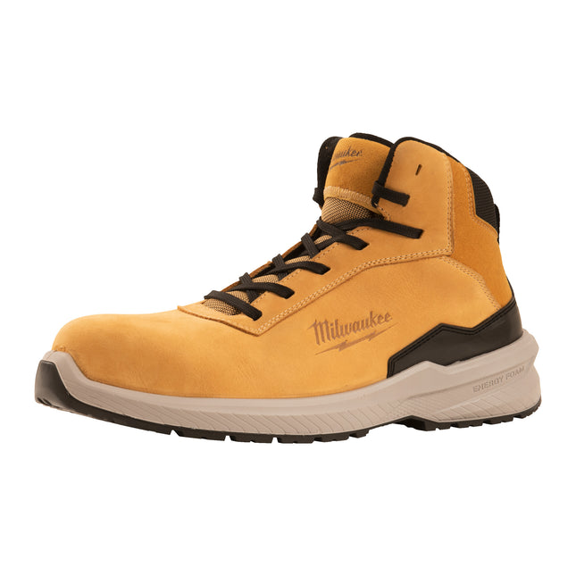 Milwaukee Flextred S3S Safety Boots Beige 1M171311 Esd Fo Sr 37 (FXT 37), Impact Rated