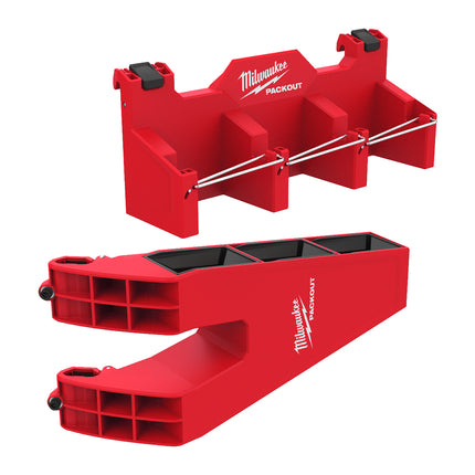 Milwaukee PACKOUT Tool Box Accessory (M12 Battery Rack Attachment), System