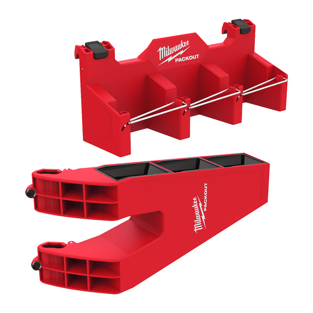 Milwaukee PACKOUT Tool Box Accessory (M12 Battery Rack Attachment), System