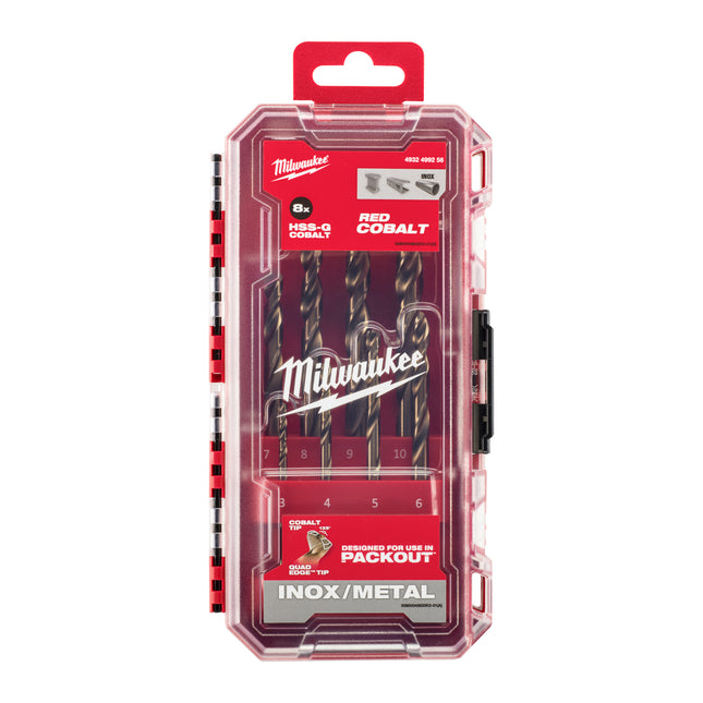 Milwaukee Drill Bits (HSSGC 10.0 x 133), Pack of 5, Drilling Accessory