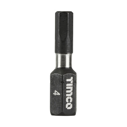 Timco Impact Driver Bits, Hex Steel, Lime
