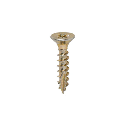 TIMCO Classic Multi-Purpose Screws PZ Double Countersunk Zinc Yellow Carbon 