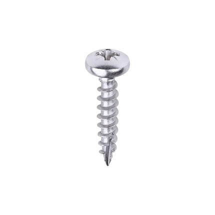 TIMCO Classic Multi-Purpose PZ Pan Head A2 Stainless Steel Screws Point 