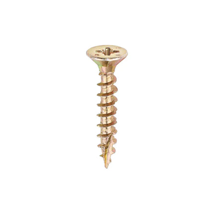 TIMCO Velocity Premium Multi-Use Screws PZ Double Countersunk Yellow 