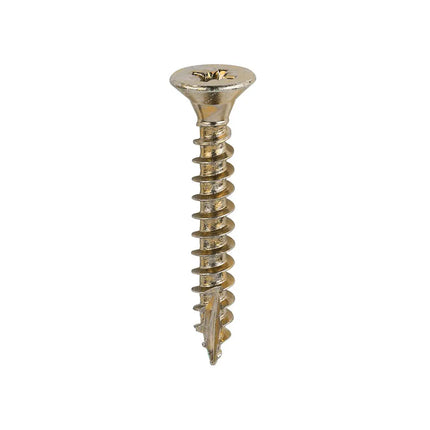 TIMCO Classic Multi-Purpose Screws PZ Double Countersunk Zinc Yellow Carbon 