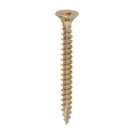TIMCO Classic Multi-Purpose Screws PZ Double Countersunk Zinc Yellow Carbon 