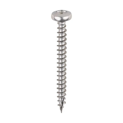 TIMCO Classic Multi-Purpose PZ Pan Head A2 Stainless Steel Screws Point 