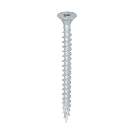 TIMCO C2 Exterior Strong-Fix PZ Twin Cut Double Countersunk Silver Organic 