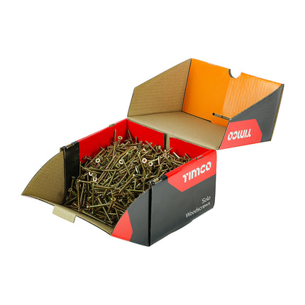 Timco Solo Chipboard & Woodscrews Steel, Zinc, Yellow, Lime