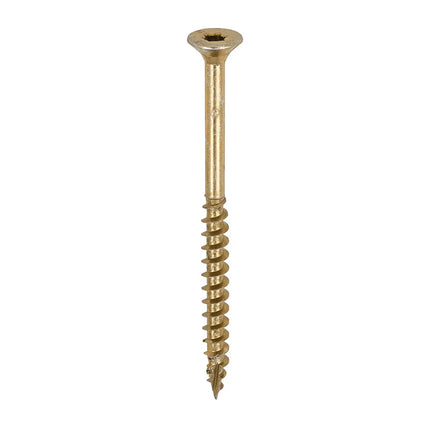 TIMCO C2 Clamp-Fix TX Double Countersunk Ribbed Woodscrews Twin-Cut Yellow 