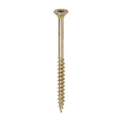 TIMCO C2 Clamp-Fix TX Double Countersunk Ribbed Woodscrews Twin-Cut Yellow 
