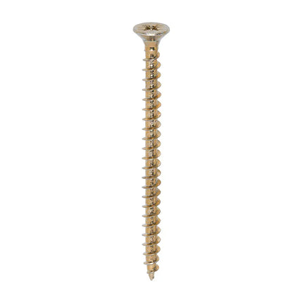 TIMCO Solo Chipboard Woodscrews PZ Double Countersunk Single Thread Yellow 
