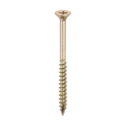 TIMCO Velocity Premium Multi-Use Screws PZ Double Countersunk Yellow 