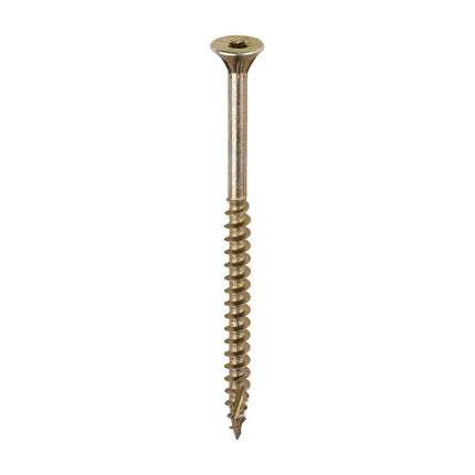 TIMCO C2 Clamp-Fix TX Double Countersunk Ribbed Woodscrews Twin-Cut Yellow 
