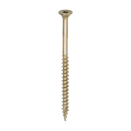 TIMCO C2 Clamp-Fix TX Double Countersunk Ribbed Woodscrews Twin-Cut Yellow 