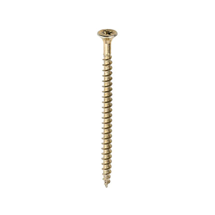 TIMCO Solo Chipboard Woodscrews PZ Double Countersunk Single Thread Yellow 
