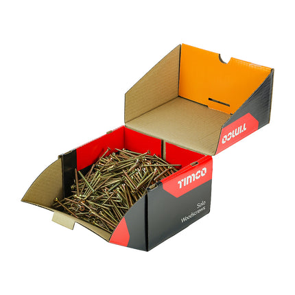 Timco Solo Chipboard & Woodscrews Steel, Zinc, Yellow, Lime