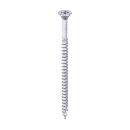 TIMCO C2 Exterior Strong-Fix PZ Twin Cut Double Countersunk Silver Organic 