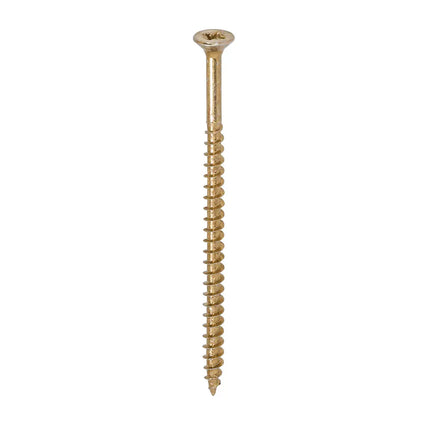 TIMCO Solo Chipboard Woodscrews PZ Double Countersunk Single Thread Yellow 
