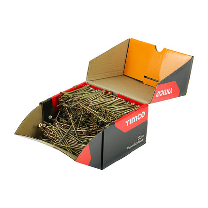 Timco Solo Chipboard & Woodscrews Steel, Zinc, Yellow, Lime