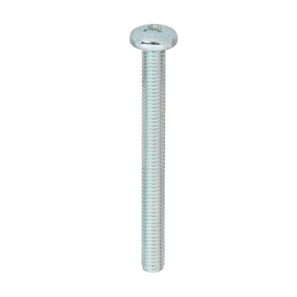 Timco Metric Threaded Machine Screws Steel, Zinc, Lime, Clear