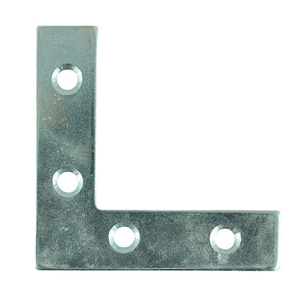 Timco Corner Plates, Zinc Steel