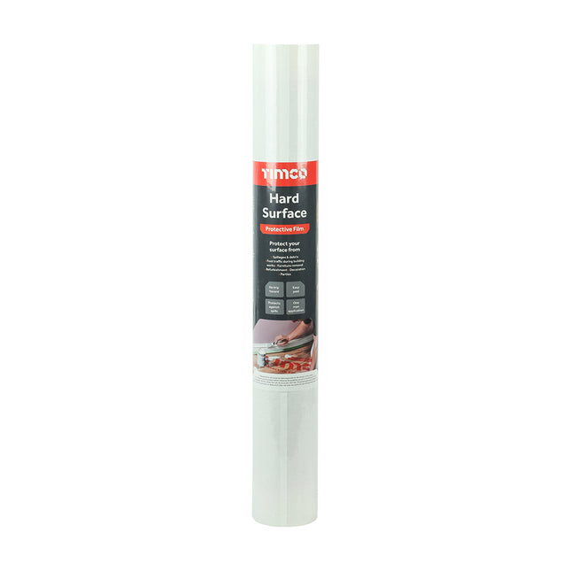 Timco Protective Film, For Hard Surfaces Plastic, Clear