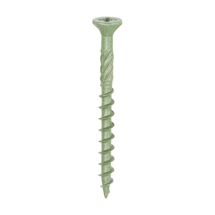 Timco Decking Screws Steel, Green, Lime