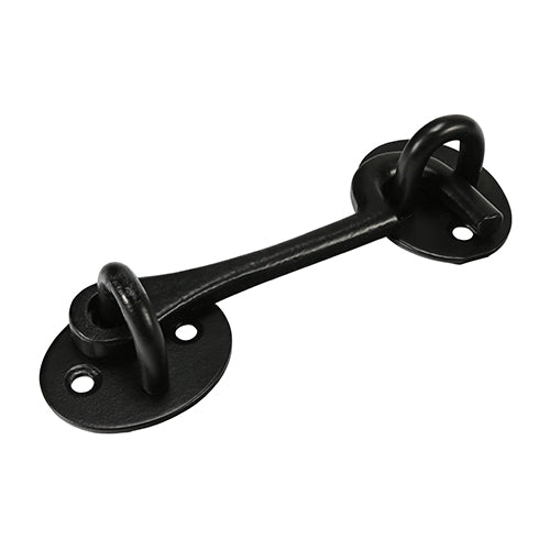 Timco Cabin Hooks, Black Steel, Iron