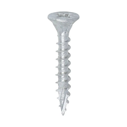 TIMCO C2 Exterior Strong-Fix PZ Twin Cut Double Countersunk Silver Organic 
