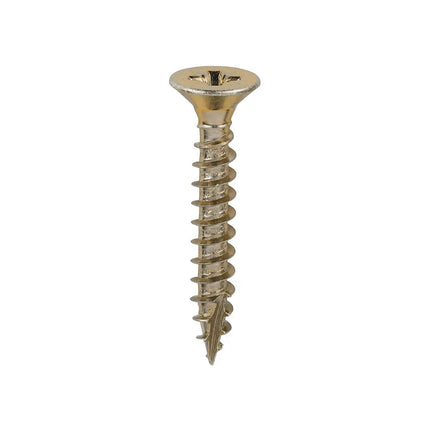TIMCO Classic Multi-Purpose Screws PZ Double Countersunk Zinc Yellow Carbon 