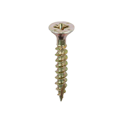 TIMCO Velocity Premium Multi-Use Screws PZ Double Countersunk Yellow 