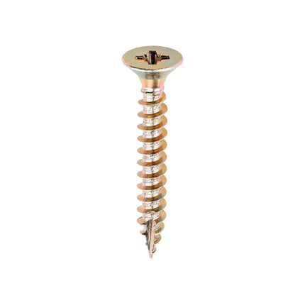 TIMCO Classic Multi-Purpose Screws PZ Double Countersunk Zinc Yellow Carbon 