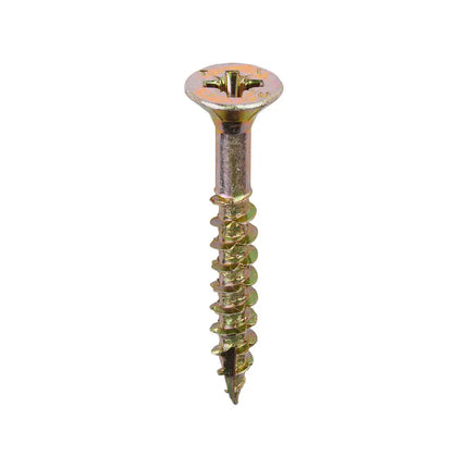 TIMCO Velocity Premium Multi-Use Screws PZ Double Countersunk Yellow 