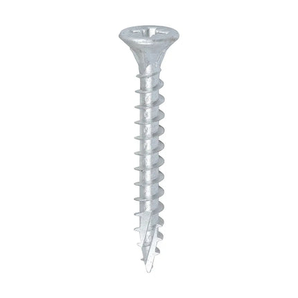 TIMCO C2 Exterior Strong-Fix PZ Twin Cut Double Countersunk Silver Organic 