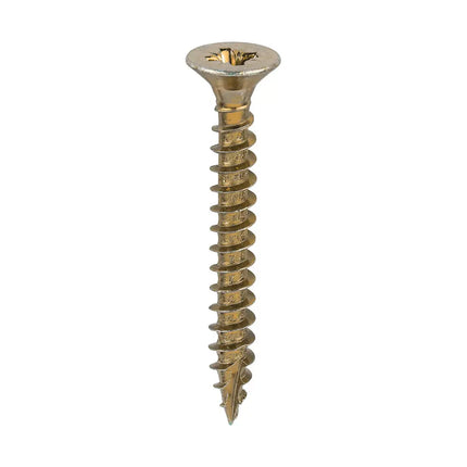 TIMCO Classic Multi-Purpose Screws PZ Double Countersunk Zinc Yellow Carbon 