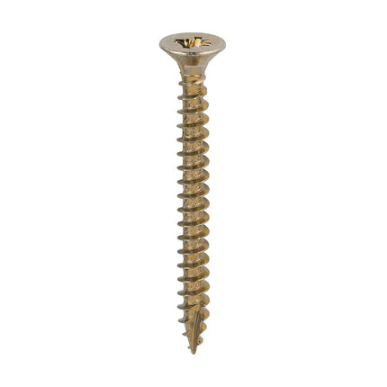 TIMCO Classic Multi-Purpose Screws PZ Double Countersunk Zinc Yellow Carbon 
