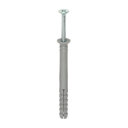 Timco Nylon Hammer Fixing, Pz, Zinc Steel
